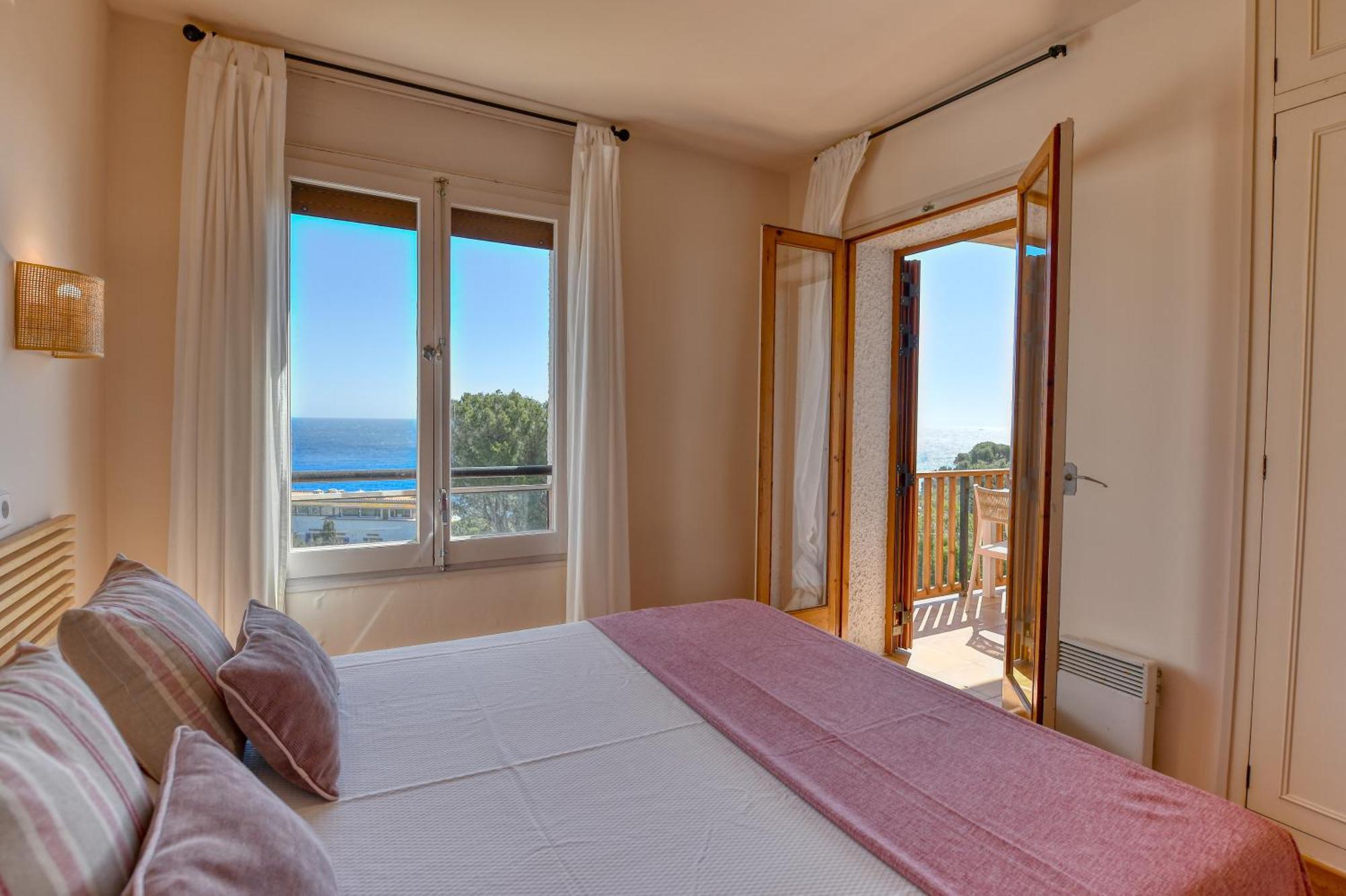 Ferienwohnung Panoramic Sea Views Calella De Palafrugell Exterior foto