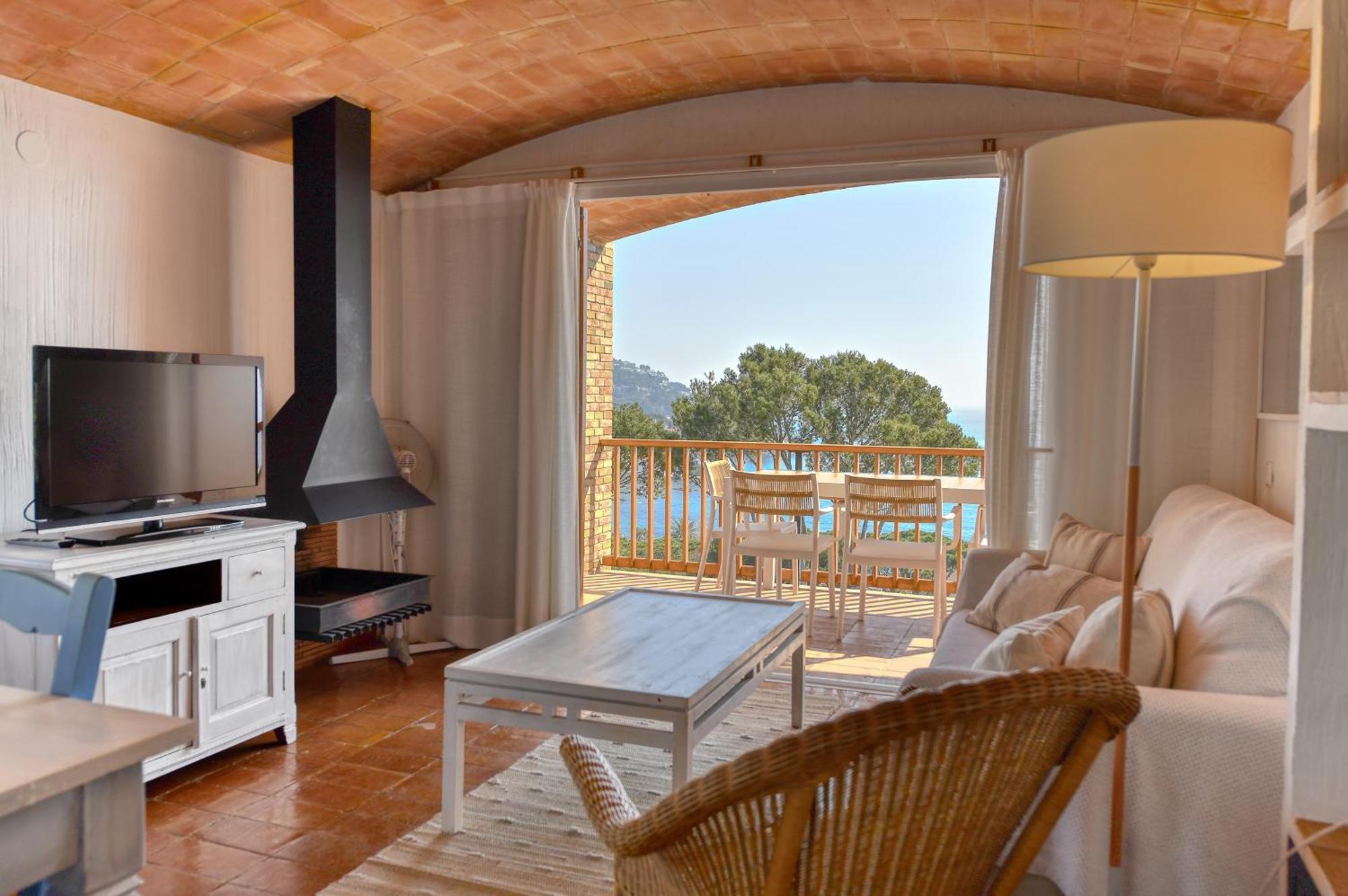 Ferienwohnung Panoramic Sea Views Calella De Palafrugell Exterior foto
